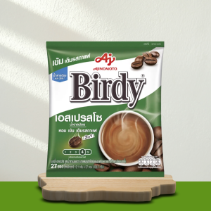 เบอร์ดี้ 3 in 1กาแฟปรุงสำเร็จชนิดผงเอสเปรสโซ 12.1 กรัม แพค 27 ซอง